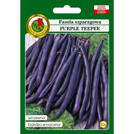 Fasola Szparagowa Fioletowa 'PURPLE TEEPEE' 30 g